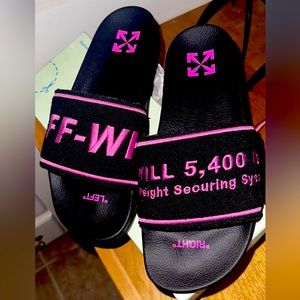 Brand new OFF white slides